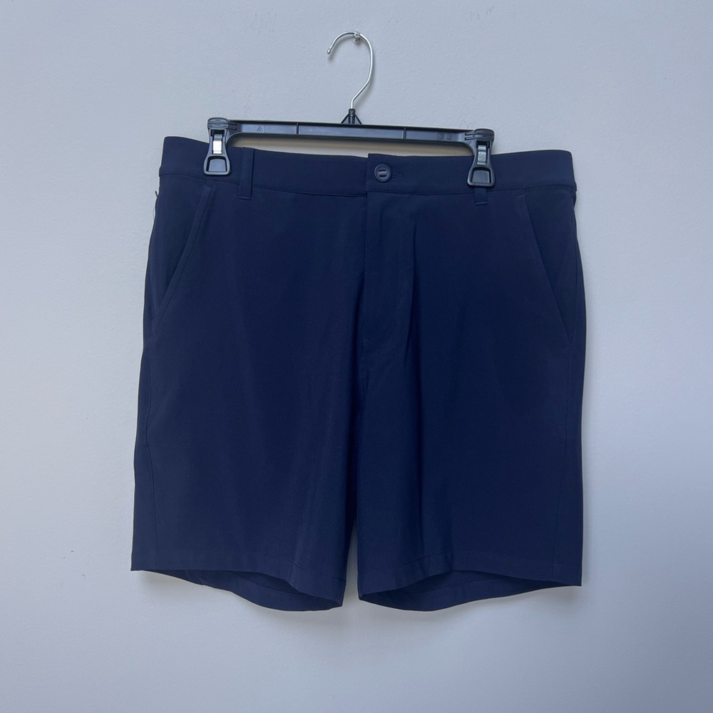 Puma Blue Flat Front Shorts